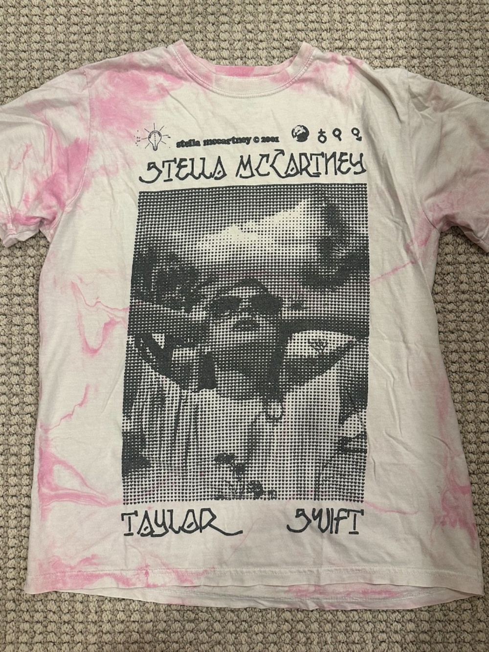 Limited Edition Taylor Swift x Stella McCartney Tie Dye Lover Shirt
